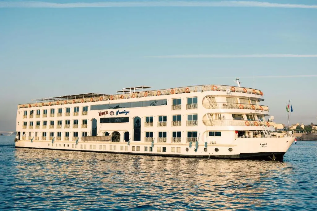Exterior view of the Orient Tower Prestige Nile Cruise Nile cruise ship